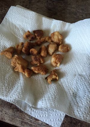 A picture of Chic Fil A Nuggets And Sauce.