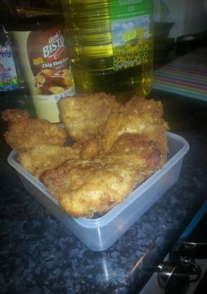 A picture of Eli's Real Oven-Fried Chicken.