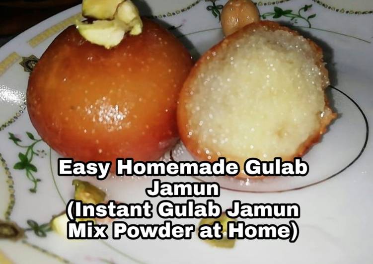Simple Way to Make Ultimate Gulab Jamun with Homemade Instant Powder Mix