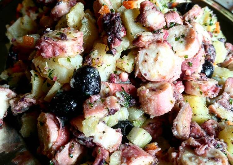 Polpo cbt, patate, olive