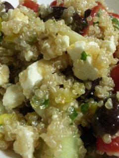 A picture of Quinoa Tabbouleh.