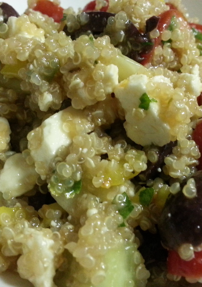 A picture of Quinoa Tabbouleh.