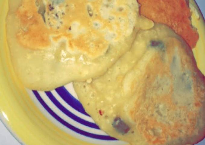 Flour Oatmeal Pancakes with Sultanas Recipe