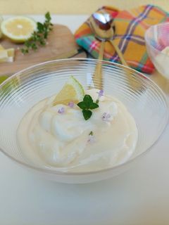 Foto di Crema fresca al limone