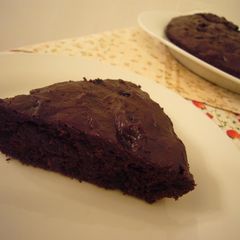 A picture of Easy Egg and Milk Free Chocolate-Style Cake.