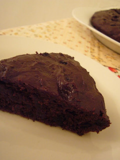 A picture of Easy Egg and Milk Free Chocolate-Style Cake.
