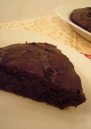 A picture of Easy Egg and Milk Free Chocolate-Style Cake.