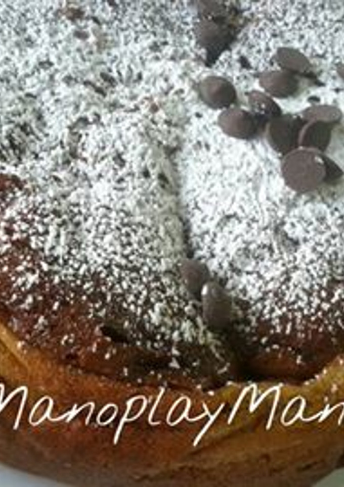 Una foto de Bizcocho de plátano y chocolate con leche en gme, gmf y tradicional