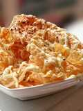 Crispy Beancurd Top Wasabi Mayonnaise And Chili Flake