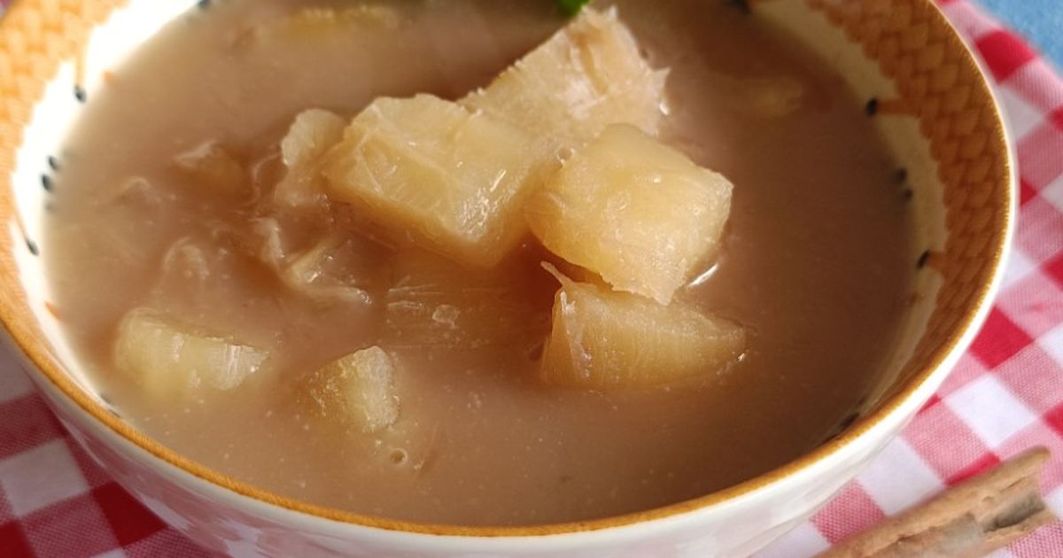 Kolak singkong ala Manado