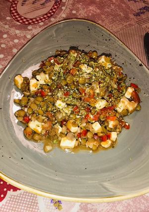Una foto de Ensalada de lentejas