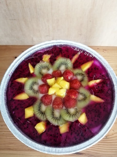 Foto resep Puding Buah Praktis