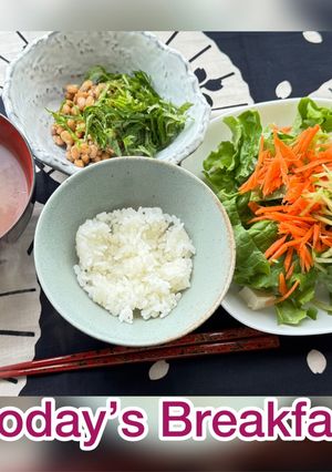 A picture of Japanese Healthy Breakfast.