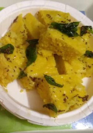 A picture of Dhokla.