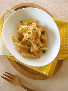 A picture of Potato and Mentaiko Mayo Stir Fry.