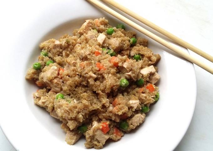 Simple Way to Prepare Speedy Chicken Fried Quinoa