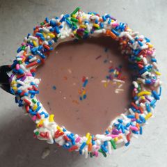 A picture of Birthday Cake Hot Chocolate.