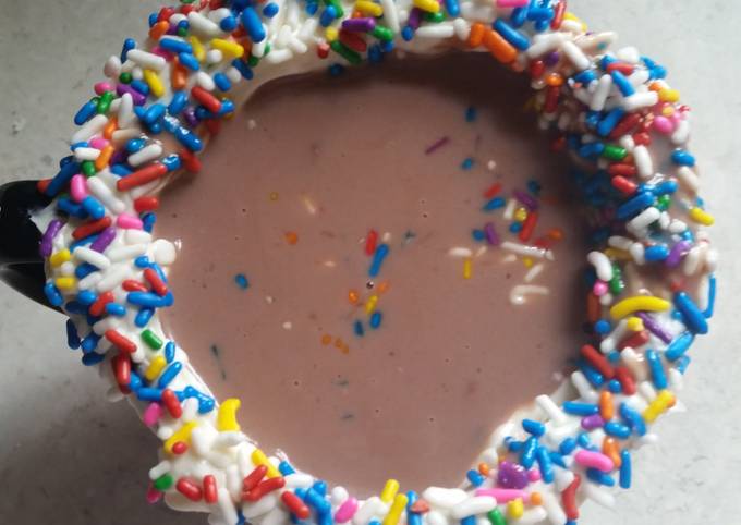 Birthday Cake Hot Chocolate