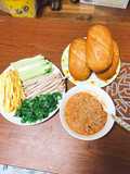 Bánh mì with Ground Pork (No Liver Pâté)