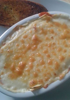 A picture of My lasagne.