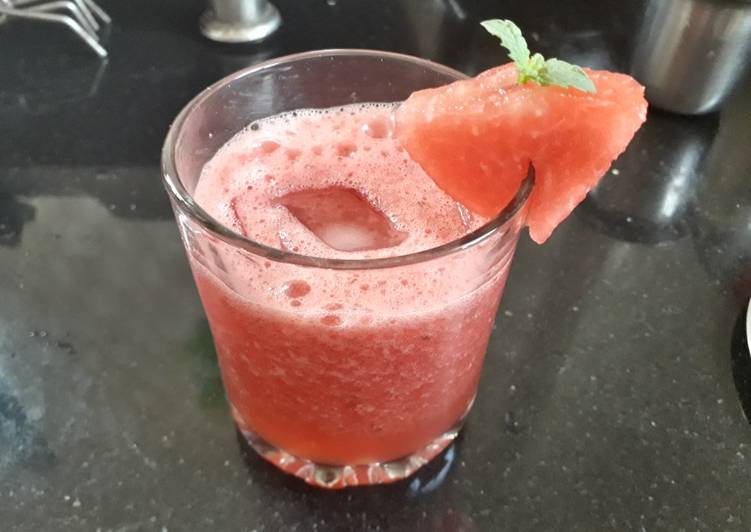 Easiest Way to Prepare Speedy Watermelon Lemonade