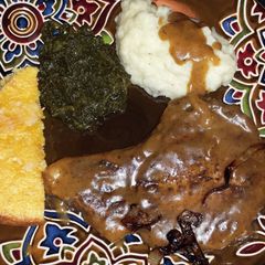 A picture of Smothered Pork Chops.
