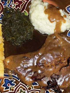 A picture of Smothered Pork Chops.