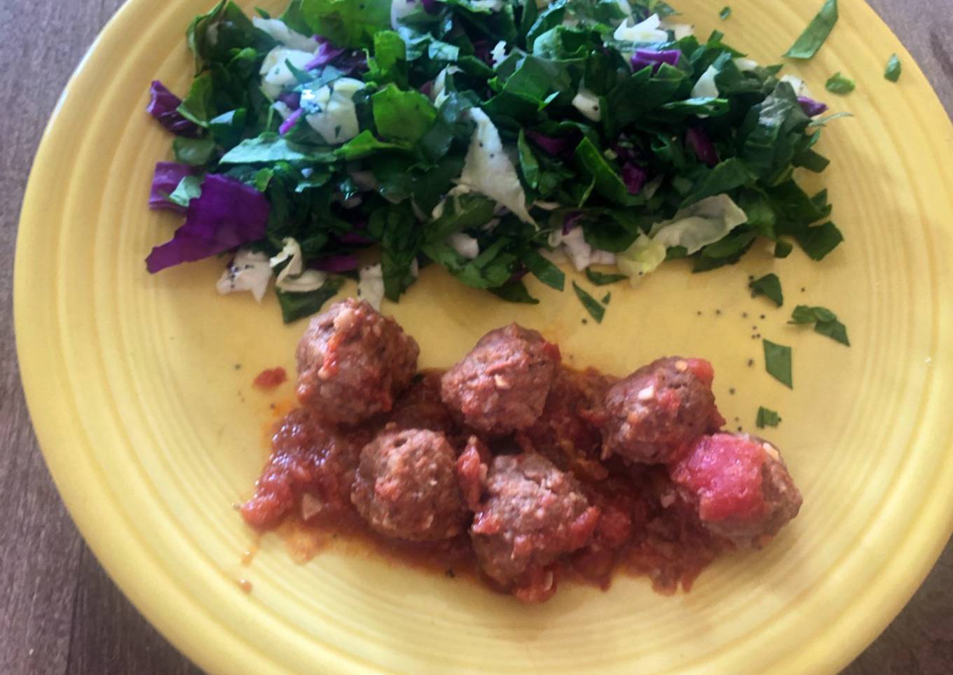 Albóndigas de carne en salsa de tomate