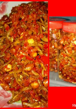 Foto resep Sambel teri kacang garing gurih