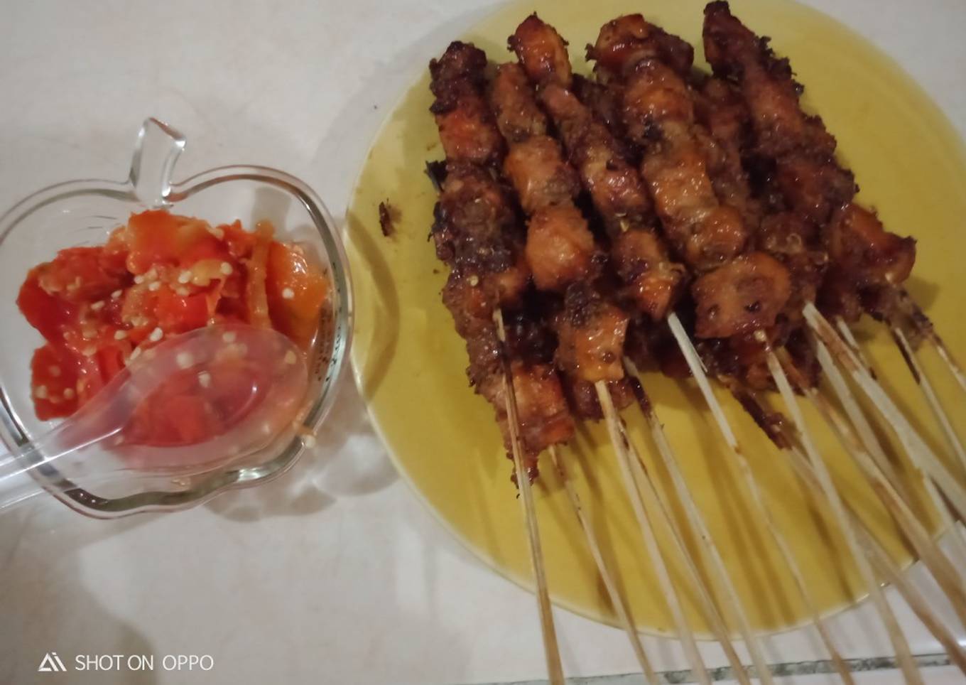 Sate ayam ala maranggi