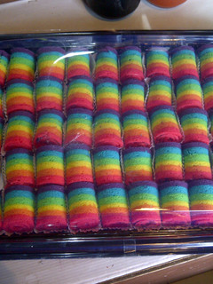 Foto resep Mini Rainbow Roll Cake