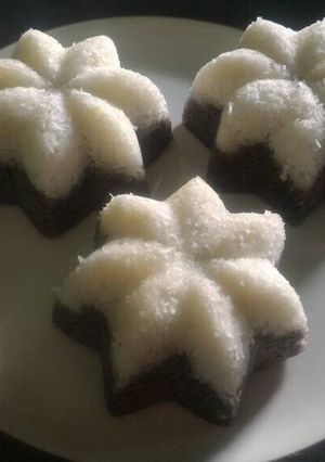 Foto resep Putu ayu ketan hitam pati garut