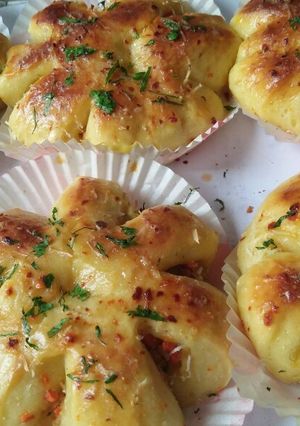 Foto resep Roti Ayam Pedas