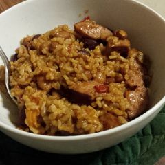 A picture of Red Beans and Rice.