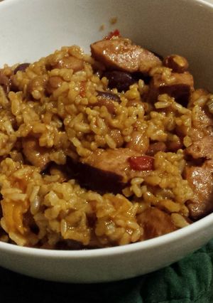 A picture of Red Beans and Rice.