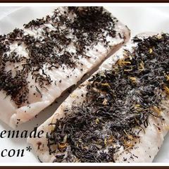 A picture of Homemade Bacon Made with Ingredients You Have at Home!.