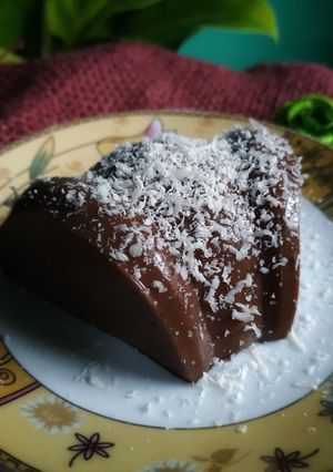 Foto resep Puding brownies roti tawar