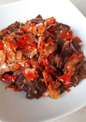 Foto resep Dendeng Balado Basah