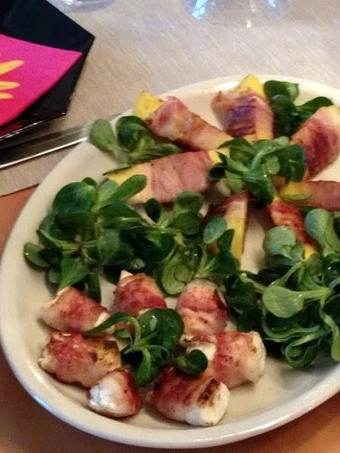 Easy Steps to Make Recipes grilled mango with bacon the So Delicious Appealing.