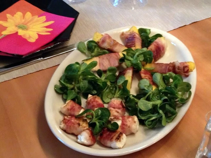 Easy Steps Prepare|Recipe} grilled mango with bacon Anti-Fail