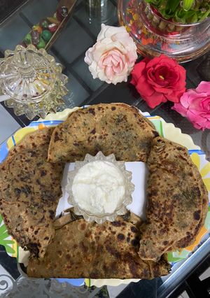 मूली भुजिया का पराठा (mooli bhujia ka paratha recipe in Hindi) रेसिपी मुख्य फोटो
