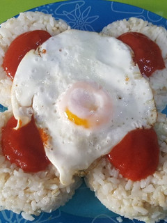 Una foto de Arroz a la cubana