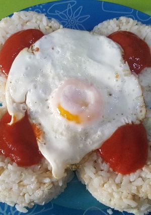 Una foto de Arroz a la cubana