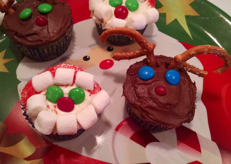 Simple Way to Prepare Speedy Christmas cupcakes