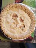 Glazed Apple Cream Pie