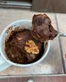 Mug cake - Torta en taza de chocobanana