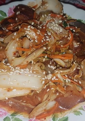 รูปของ หมูสามชั้นผัดกิมจิ