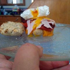 A picture of The better for you breakfast sandwich.