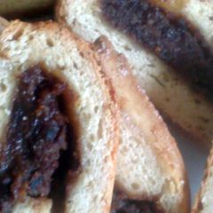 A picture of Sig's Plaited Fruit Bread.