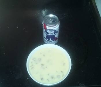 How To Cooking Recipe Smokey Blue Ribbon Cheese Soup Delicious Perfect